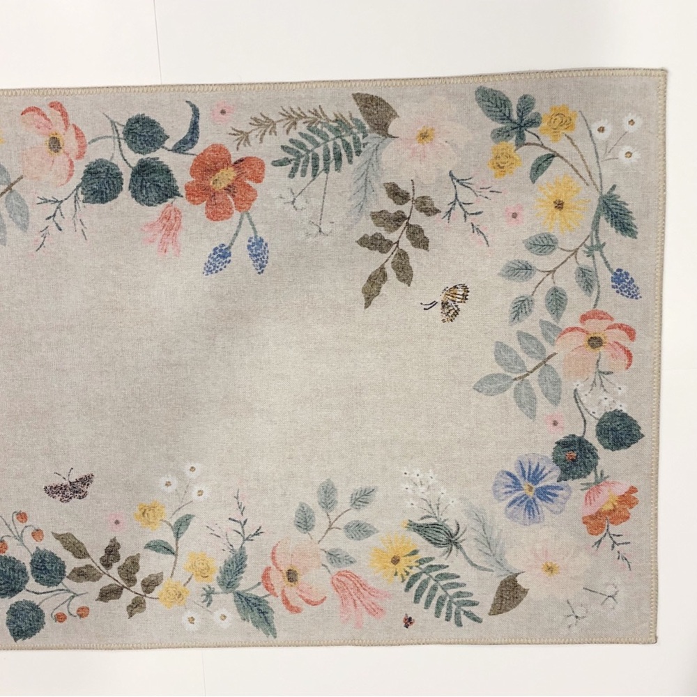 NWOT Rifle Paper Co Runner Rug - Picture 6 of 10